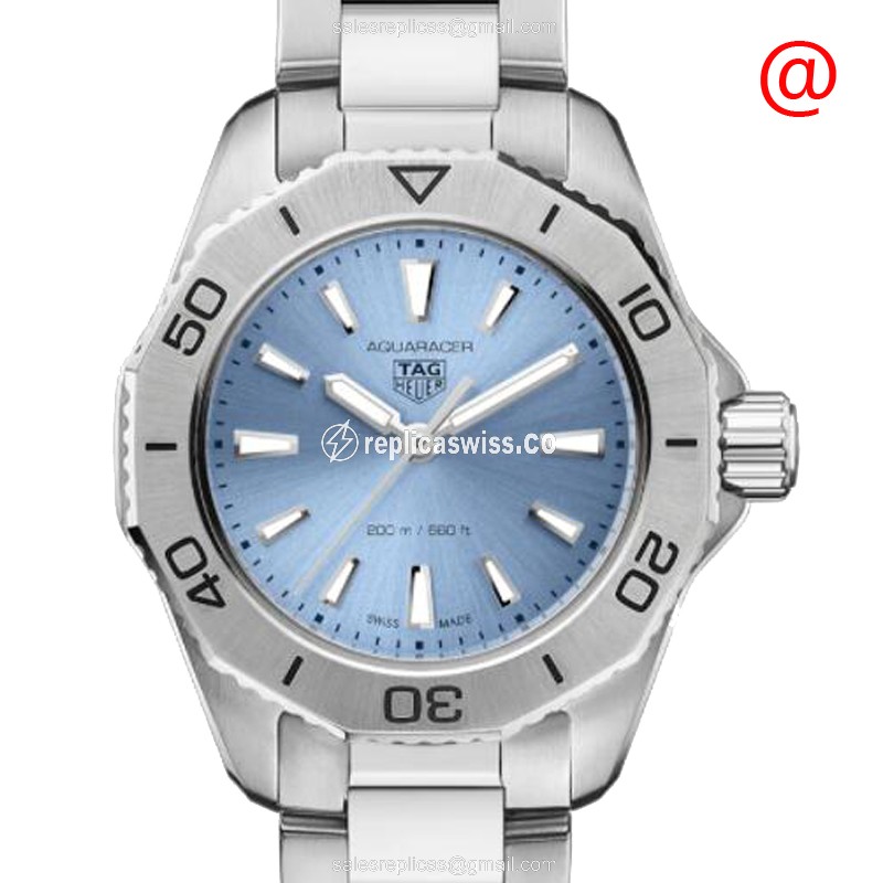Luxe Tag Heuer WBP1415.BA0622 AQUARACER Replicawatch in Blue Dial Stainless Steel Case