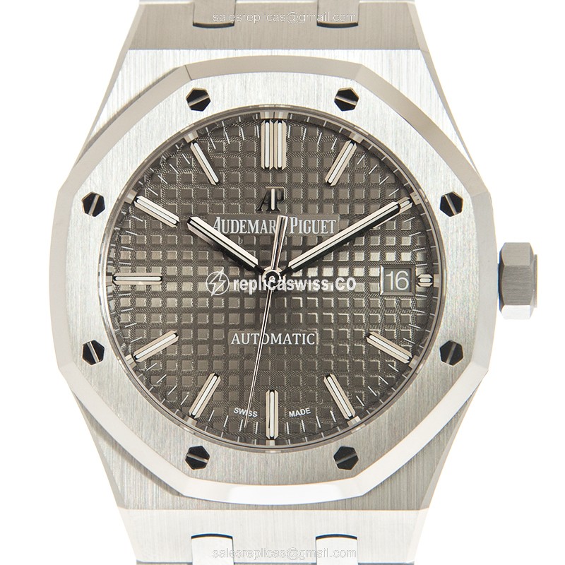 Luxurious Audemars Piguet 15450ST.OO.1256ST.02 Replica, Automatic Movement & Sleek Gray Dial Watch