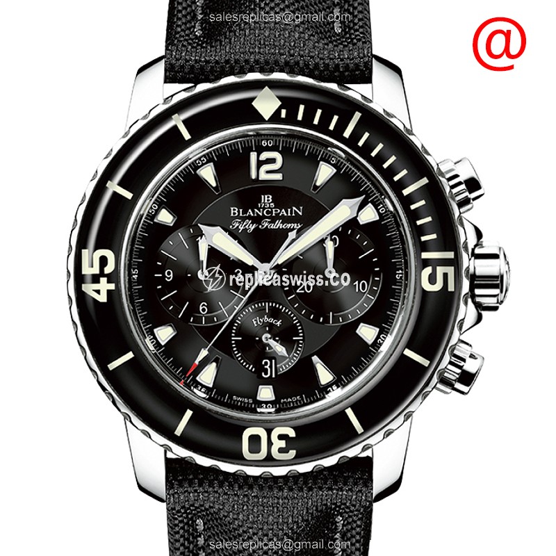 Luxurious Blancpain 5085F-1130-52A Replica Watch with Black Dial Automatic Movement
