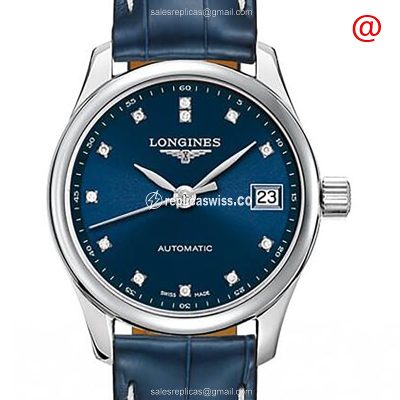 Luxurious Blue Dial Longines Master Replica Watch | Automatic Movement | Stainless Steel Case