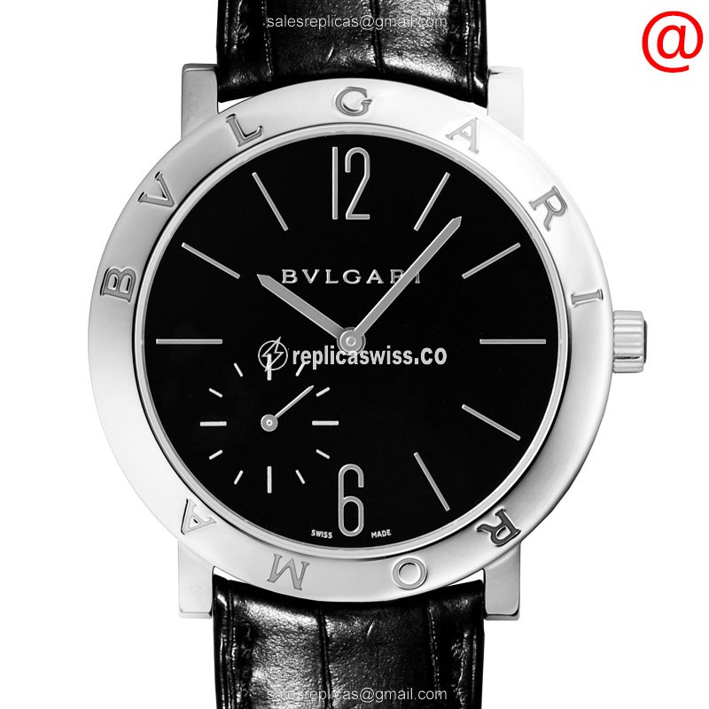 Luxurious Bulgari 102357 Replica with Automatic Movement & Exquisite Black Steel Case Watch