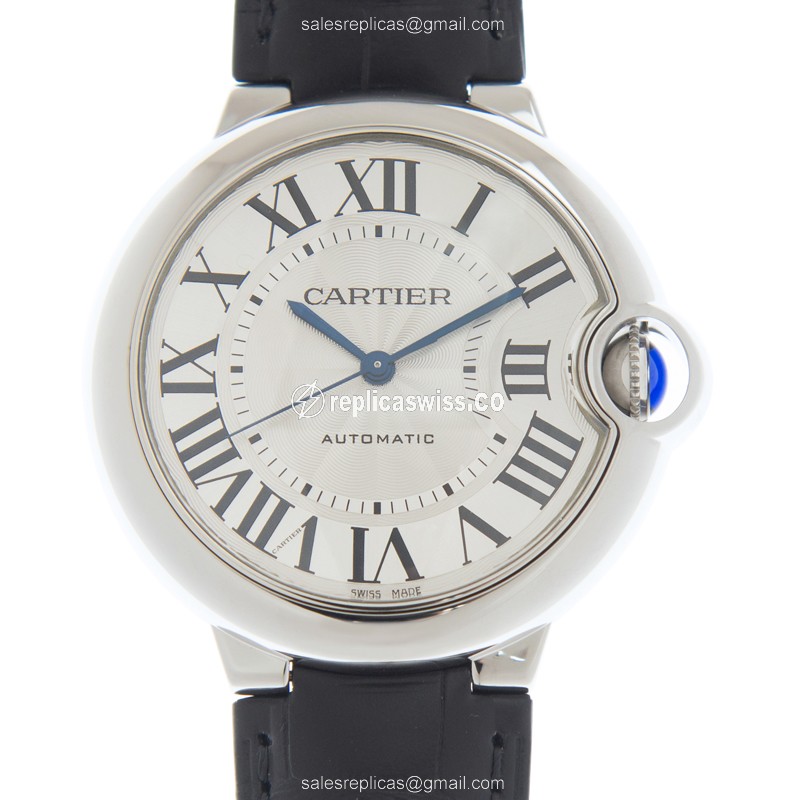 Luxurious Cartier WSBB0028 BALLON BLEU Replica in Stainless Steel with Automatic Movement and