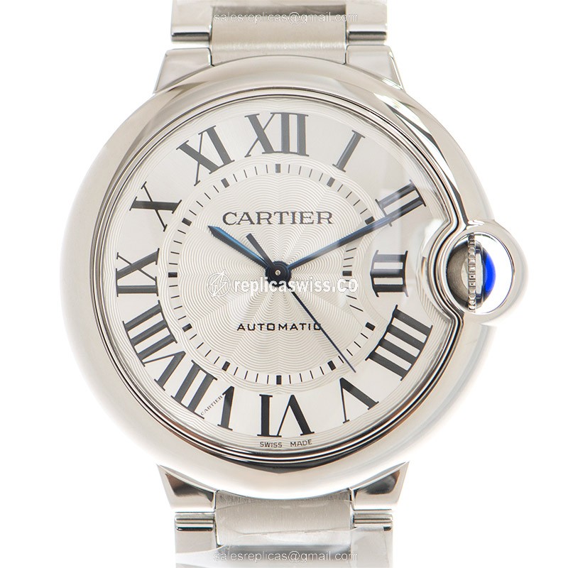 Luxurious Cartier WSBB0048 Ballon Bleu Replica in Stainless Steel, Automatic Movement & Silver Dial