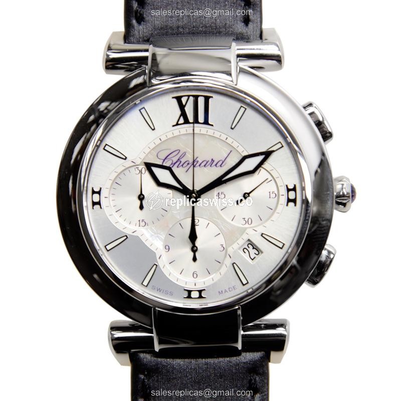 Luxurious Chopard Impérial 388549-3001 Replica, Automatic Movement, Stainless Steel Case & Silver