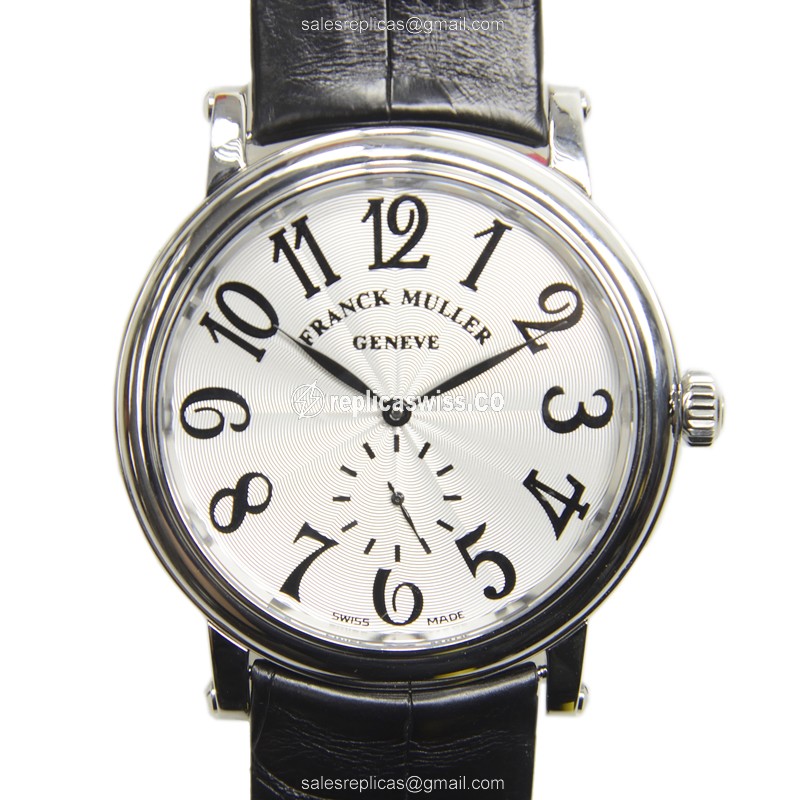 Luxurious Franck Muller 7421 B S6 LIBERTY Replica, Automatic, Stainless Steel Case with Silver Dial