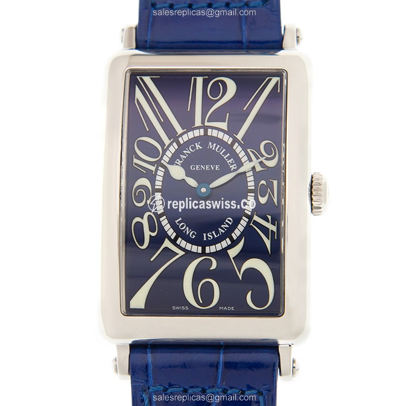 Luxurious Franck Muller 952QZ Replica in Blue Dial Stainless Steel Case, Automatic Movement