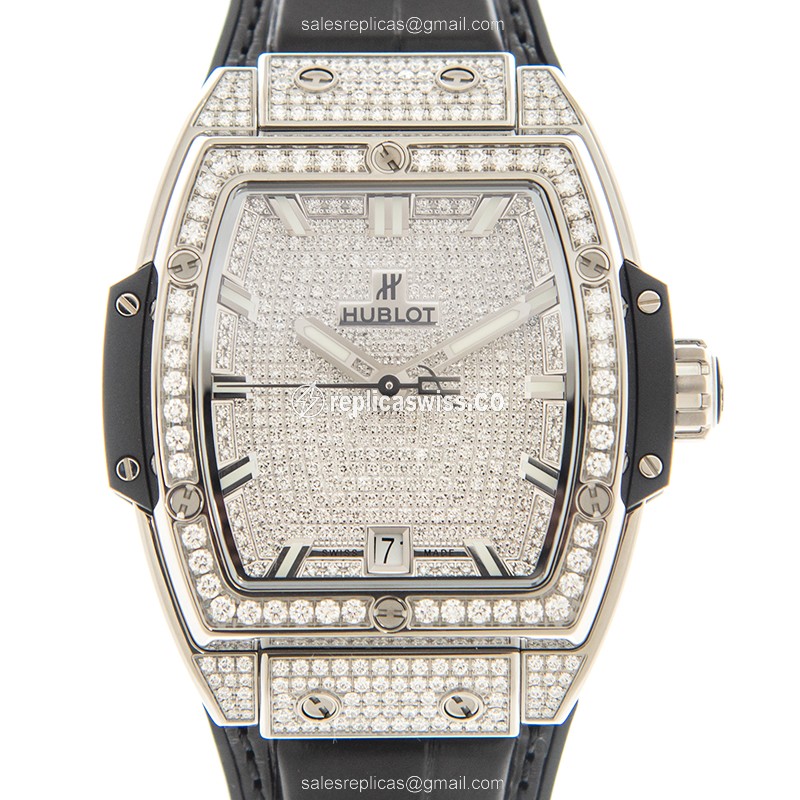 Luxurious Hublot 665.NX.9010.LR.1604 Big Bang Replica with Automatic Movement Polished Titanium