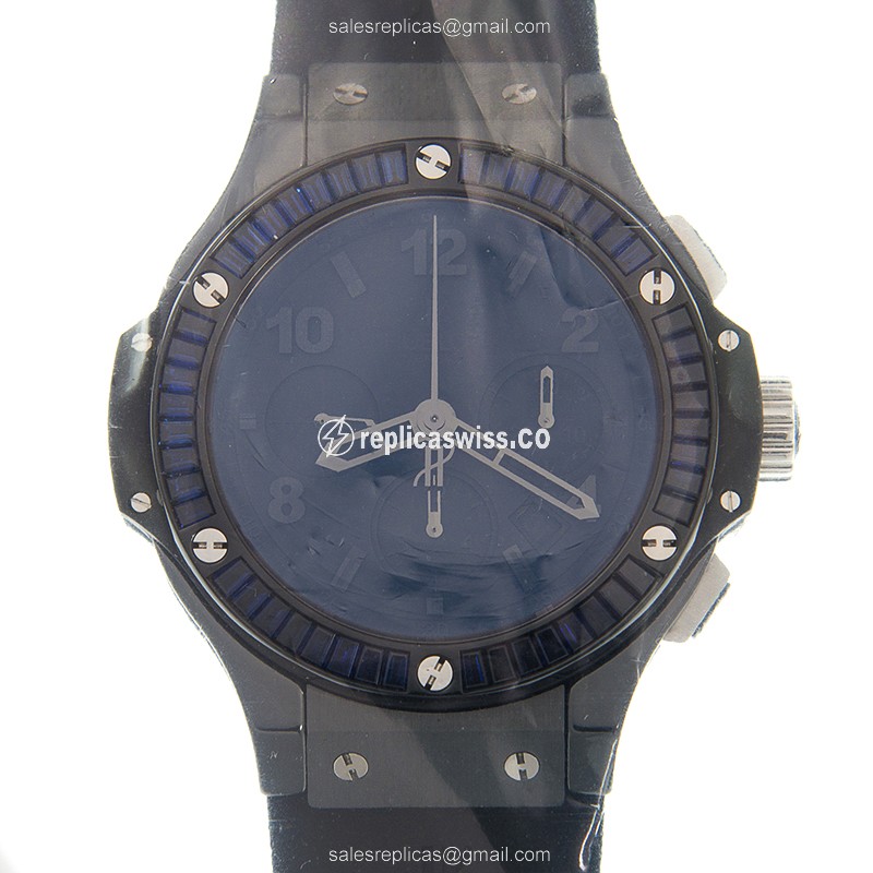 Luxurious Hublot Big Bang Replica in Black Ceramic Case & Automatic Movement Watch