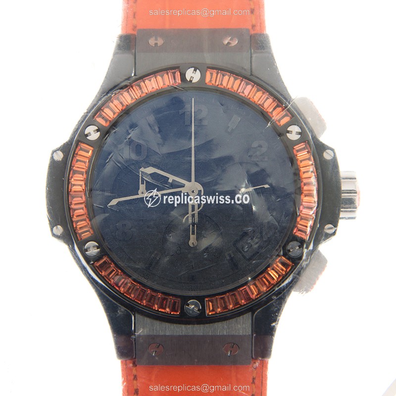 Luxurious Hublot Big Bang Replica in Black Ceramic Dial & Automatic Movement Watch