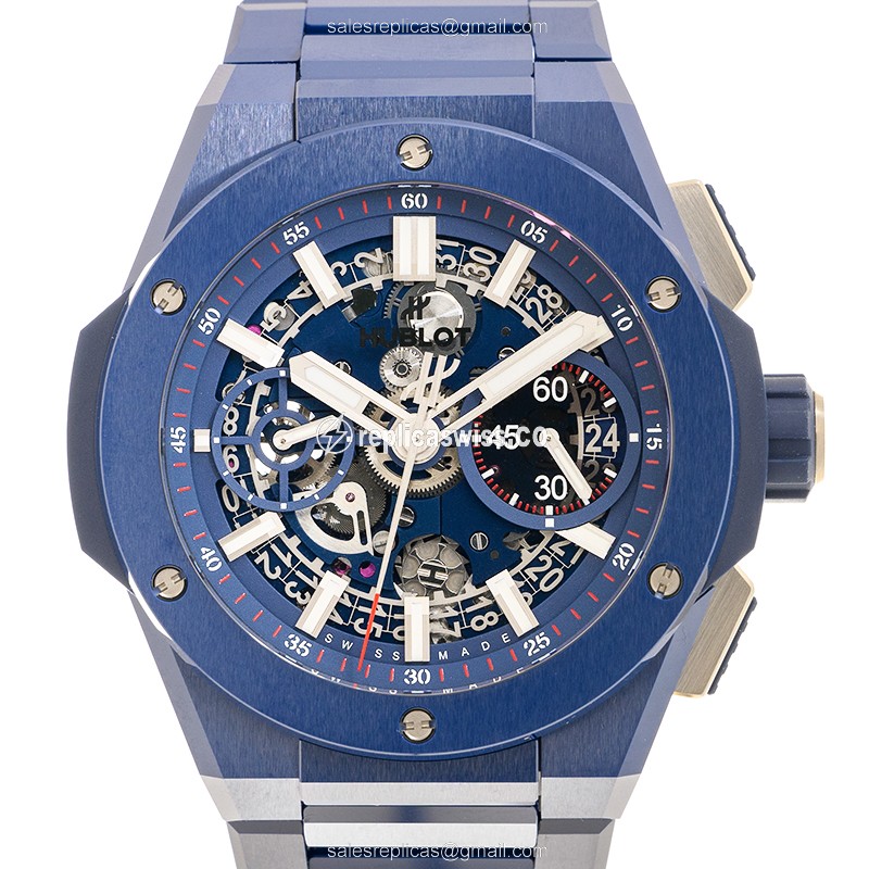 Luxurious Hublot Big Bang Replica in Blue Ceramic Case & Automatic Movement Watch