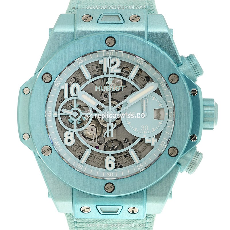 Luxurious Hublot Big Bang Replica in Composite Case | Automatic Movement, Transparent Dial Watch