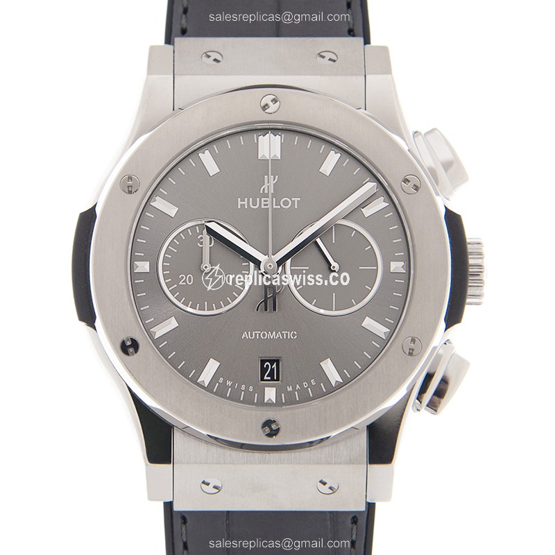 Luxurious Hublot Classic Fusion Replica with Automatic Movement & Titanium Case Watch
