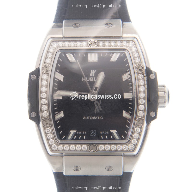 Luxurious Hublot Spirit Of Big Bang Replica in Black Titanium Case & Automatic Movement Watch