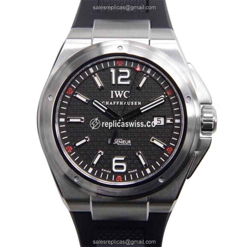 Luxurious IWC Ingenieur IW323601 Replica with Automatic Movement Black Sapphire Crystal Watch