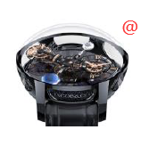 Luxurious Jacob & Co. ASTRONOMIA Replica, Manual Wind Ceramic Dial, Black Leather Strap Watch
