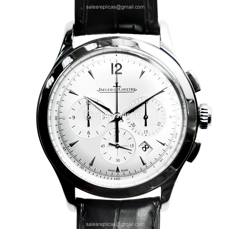Luxurious Jaeger-Lecoultre Q1538420 Master Ultra Thin Replica, Automatic Movement, Silver Dial Watch