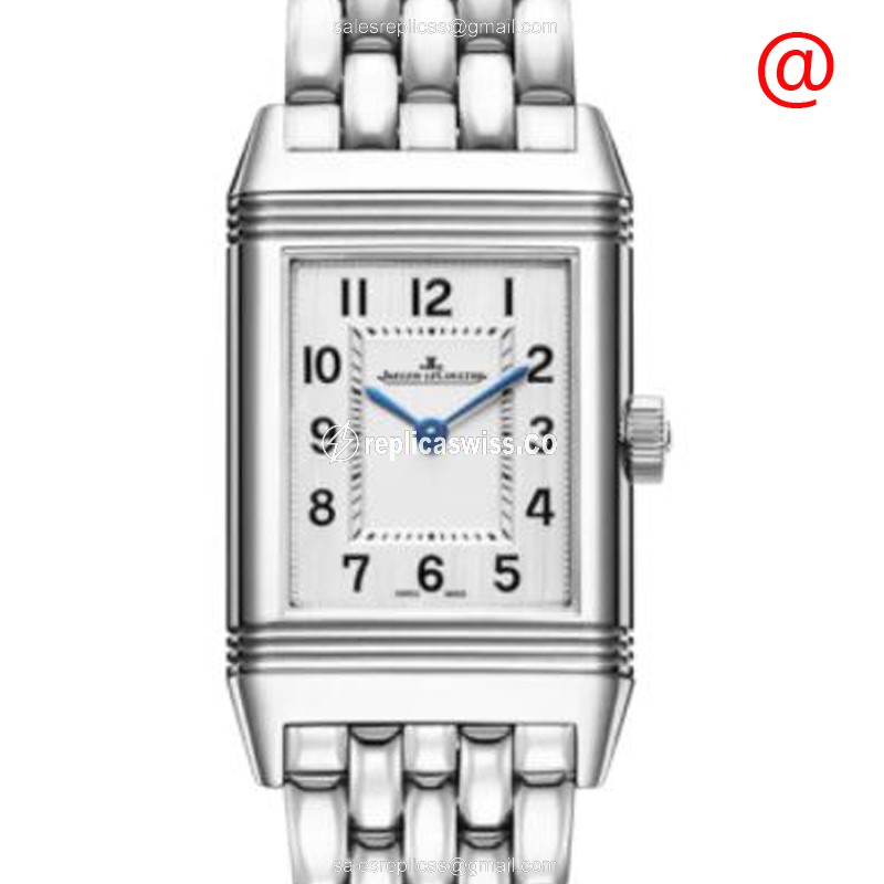 Luxurious Jaeger-Lecoultre Q2618140 Replica, Elegant Silver Dial on Stainless Steel Case Watch