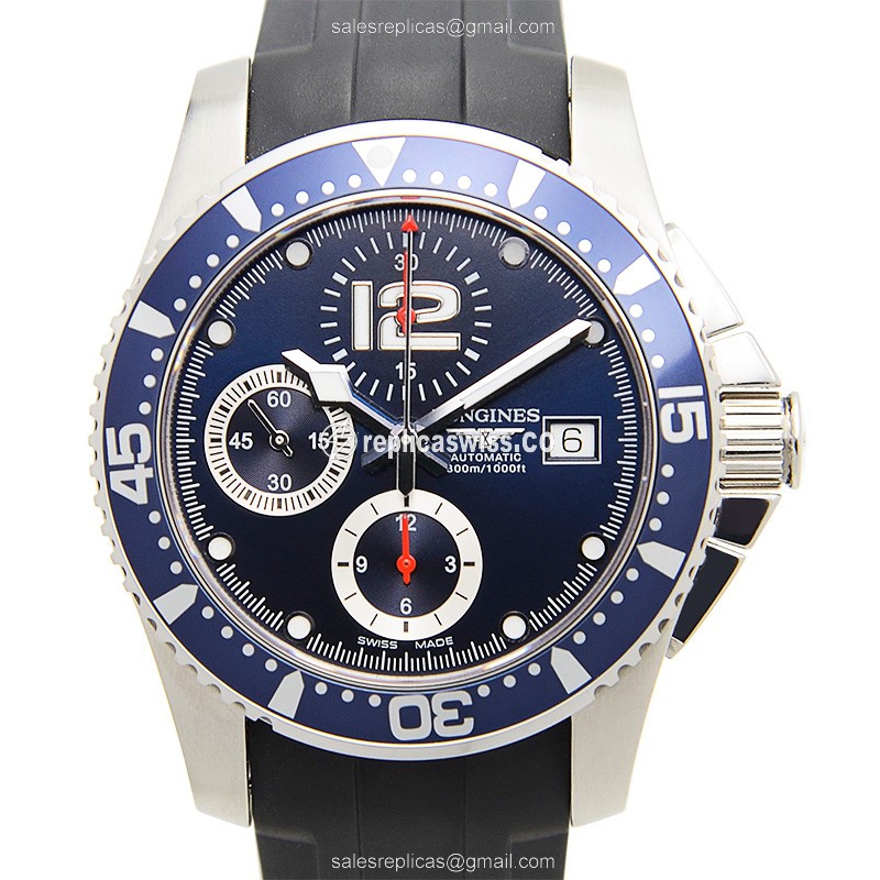 Luxurious Longines Conquest L3.644.4.96.6 Replica, Automatic Movement, Blue Dial, Stainless Steel