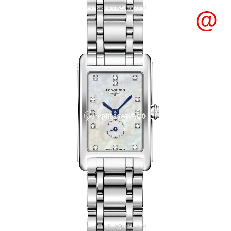 Luxurious Longines Dolce Vita Replica in Stainless Steel & White Dial, Precision Quartz Movement