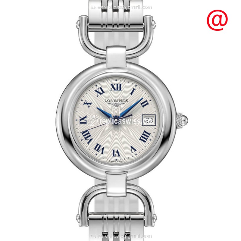 Luxurious Longines Equestrian Replica Watch in Silver Steel Case, Precision Quartz Movement