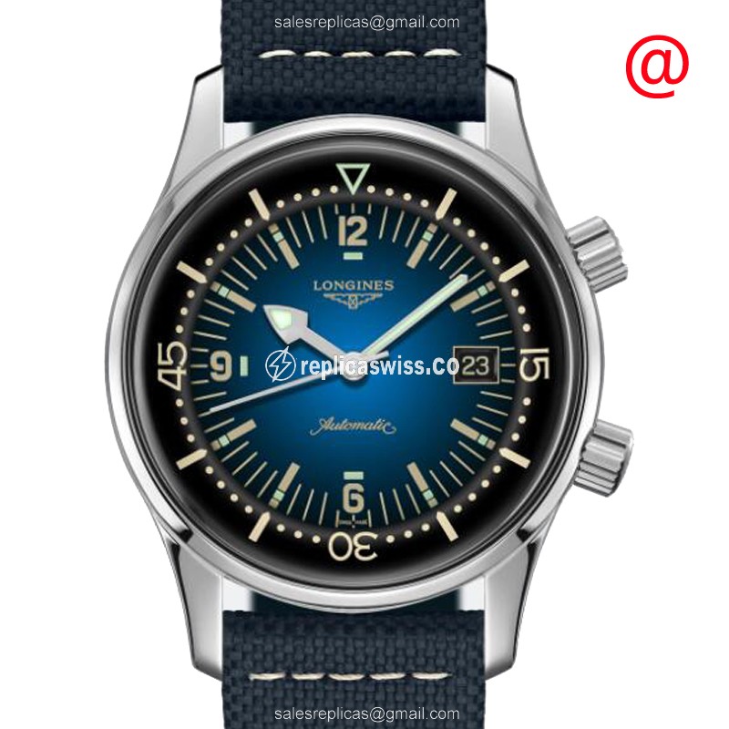 Luxurious Longines Heritage Classic Replica in Stainless Steel Case, Automatic Movement, Blue