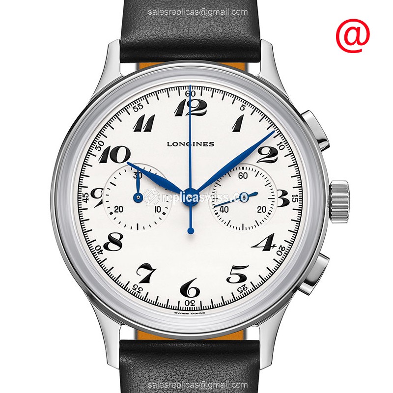 Luxurious Longines Heritage Replica in Silver Dial Stainless Steel Case with Automatic Movement