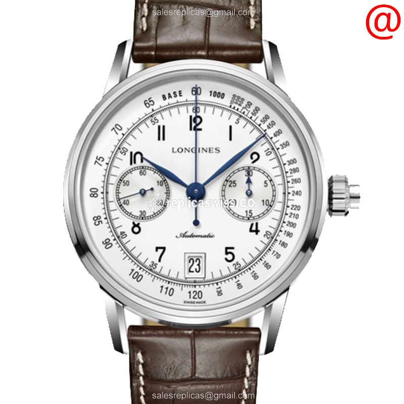 Luxurious Longines Heritage Replica in Stainless Steel, Automatic Movement, White Dial Watch
