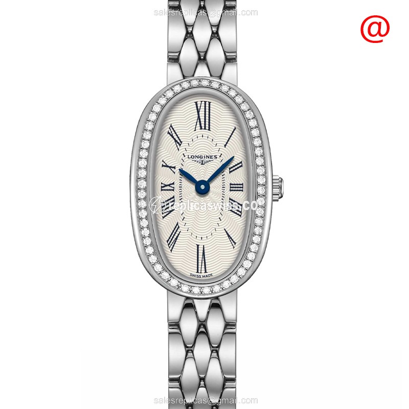 Luxurious Longines L2.304.0.71.6 SYMPHONETTE Replica, Automatic Movement, Silver Dial & Stainless