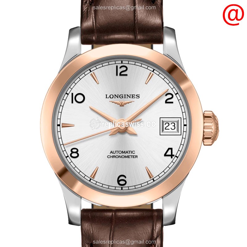 Luxurious Longines L2.320.5.76.2 Replica Watch | Silver Dial, Automatic Movement