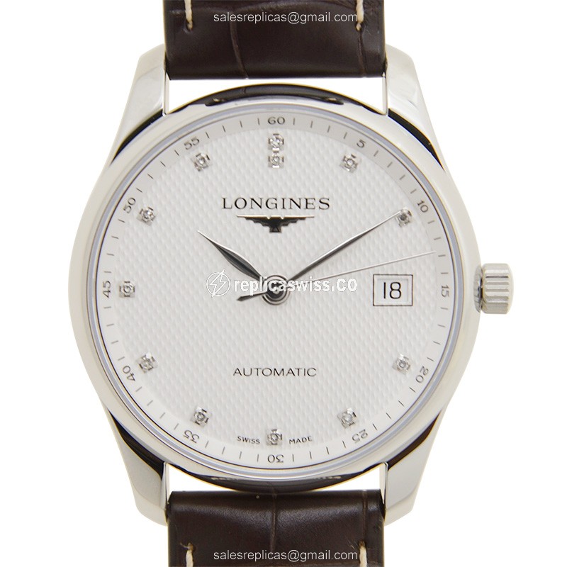 Luxurious Longines L2.518.4.77.3 Master Replica Watch | Silver Dial | Automatic Movement