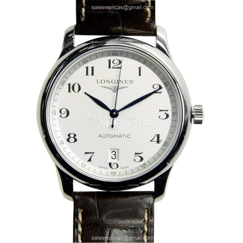 Luxurious Longines L2.628.4.78.5 Replica Watch in Stainless Steel, Automatic Movement & White Dial