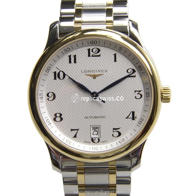 Luxurious Longines L2.628.5.78.7 Replica Watch: Automatic Movement, 18kt Steel Case & Silver Dial