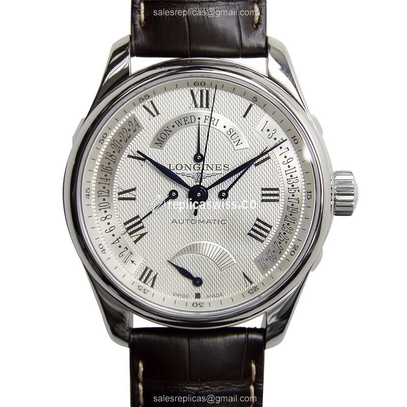 Luxurious Longines L2.716.4.71.3 Replica in Stainless Steel with Silver Dial & Automatic Movement