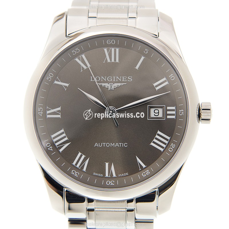 Luxurious Longines L2.793.4.71.6 Replica Watch in Brown Dial & Stainless Steel Case