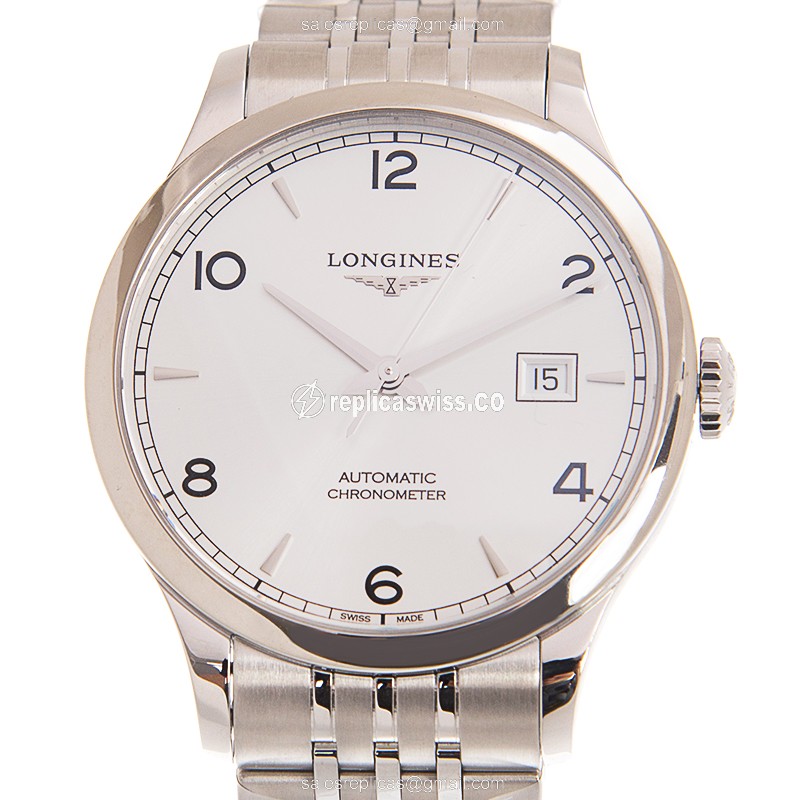 Luxurious Longines L2.821.4.76.6 Replica Watch | Silver Dial, Automatic Movement