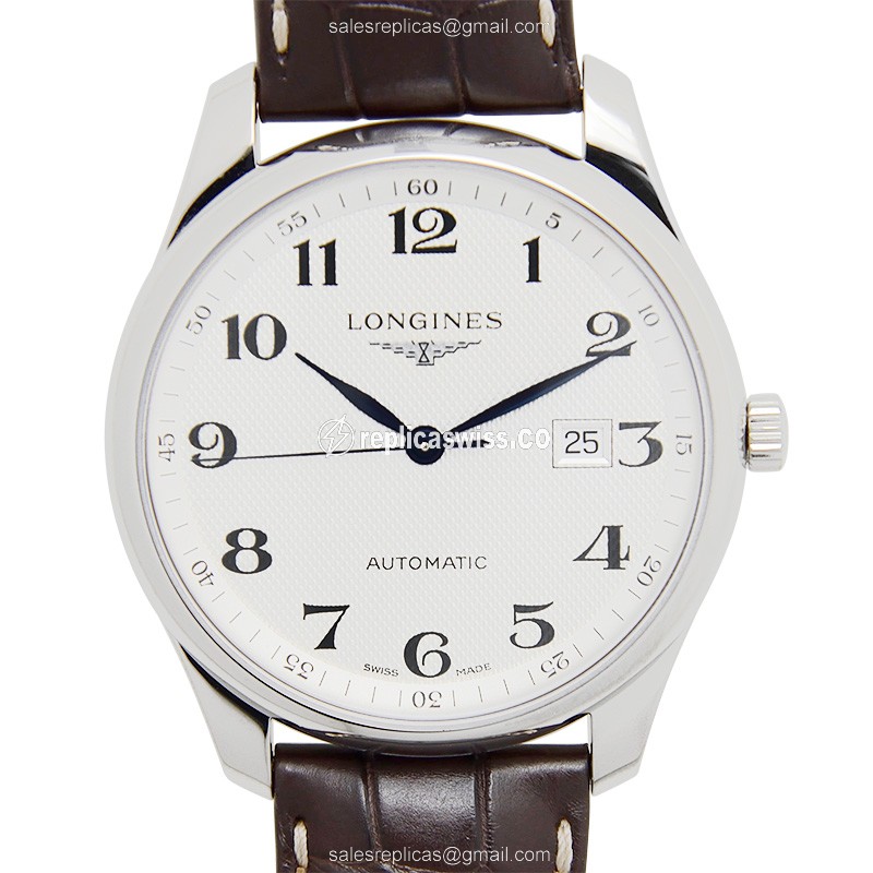 Luxurious Longines L2.893.4.78.3 Replica with Silver Dial & Automatic Movement Watch