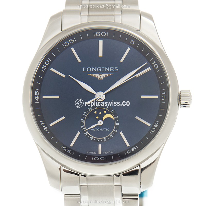 Luxurious Longines L2.919.4.92.6 Replica Watch | Blue Dial, Automatic Movement