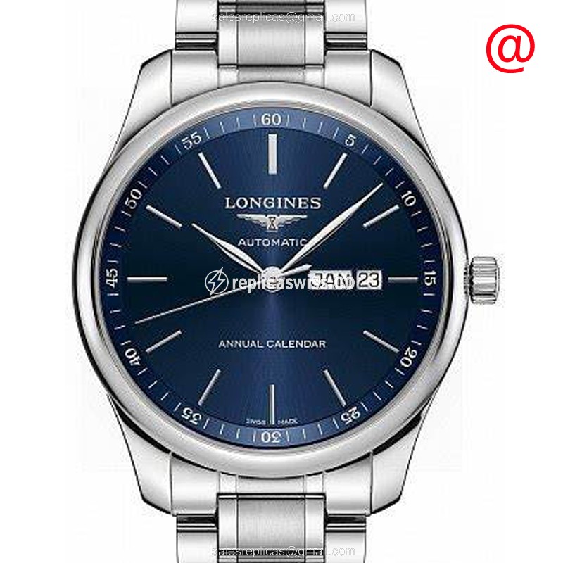 Luxurious Longines L2.920.4.92.6 Replica, Automatic Movement, Steel Case & Blue Dial Watch