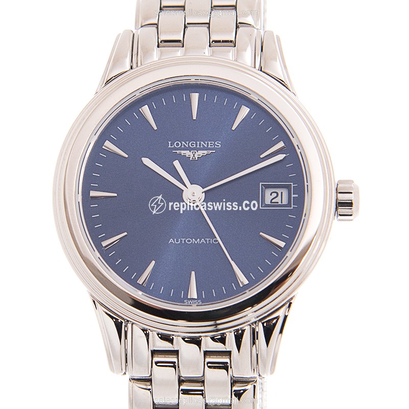 Luxurious Longines L4.274.4.92.6 Replica with Blue Dial & Stainless Steel Case & Automatic Movement