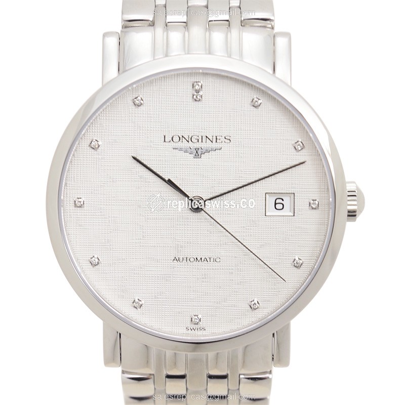 Luxurious Longines L4.810.4.77.6 Replica with Silver Dial & Automatic Movement Watch