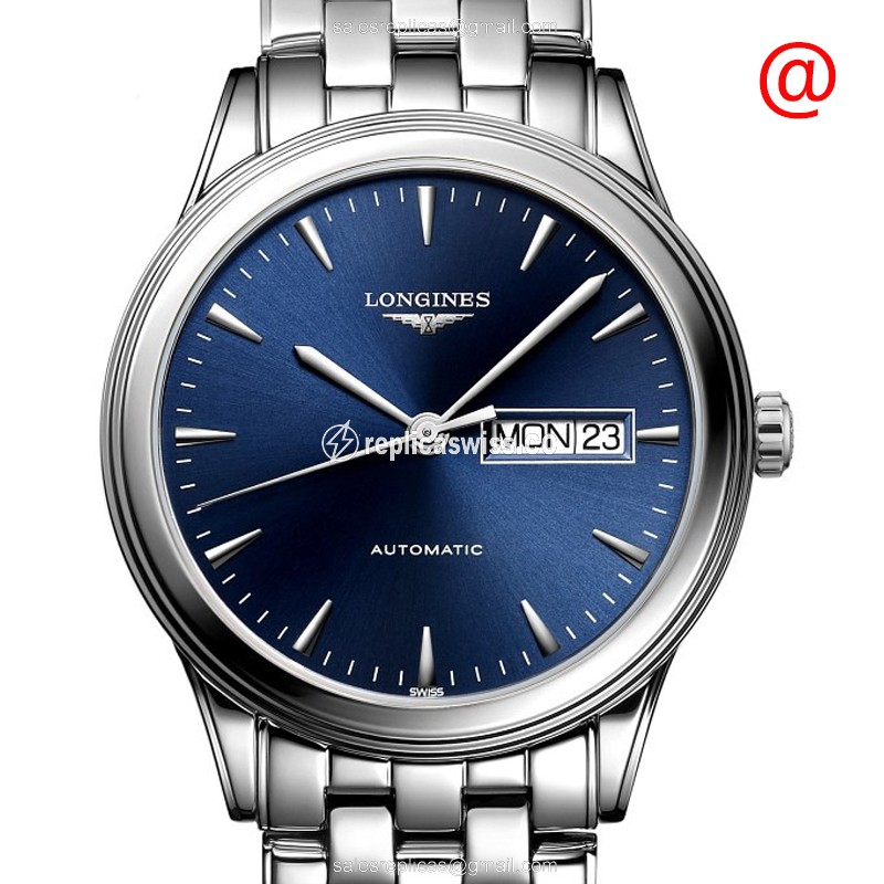 Luxurious Longines L4.899.4.92.6 Replica Watch | Automatic Movement, Blue Dial, Stainless Steel Case