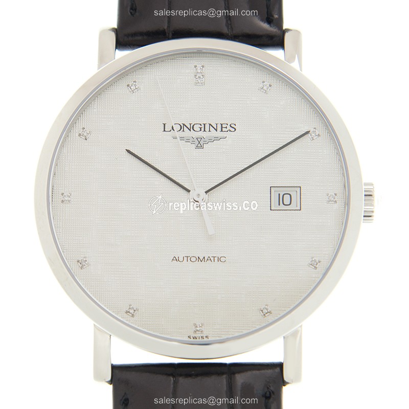 Luxurious Longines L4.910.4.77.2 Replica Watch | White Dial, Automatic Movement