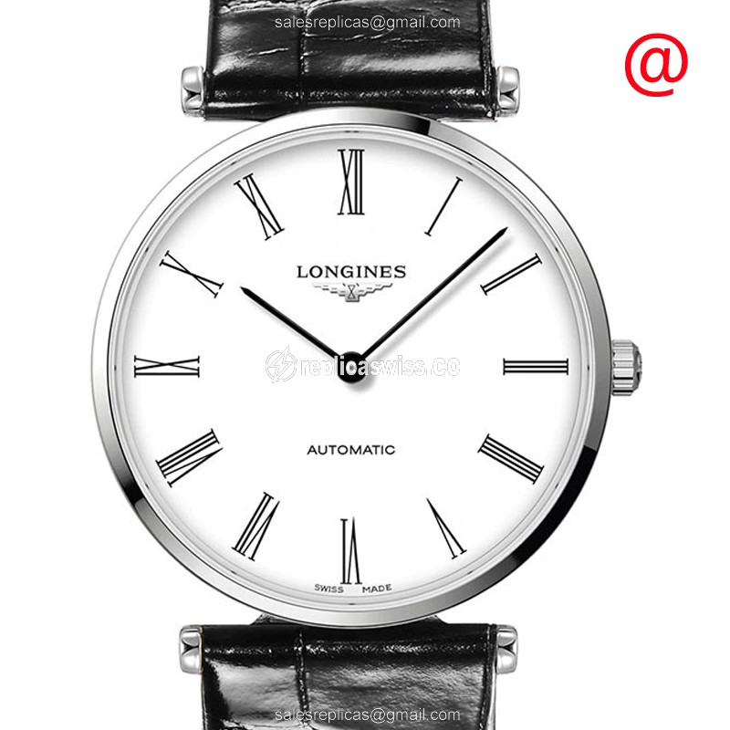 Luxurious Longines L4.918.4.11.2 Replica with White Dial & Automatic Movement Watch