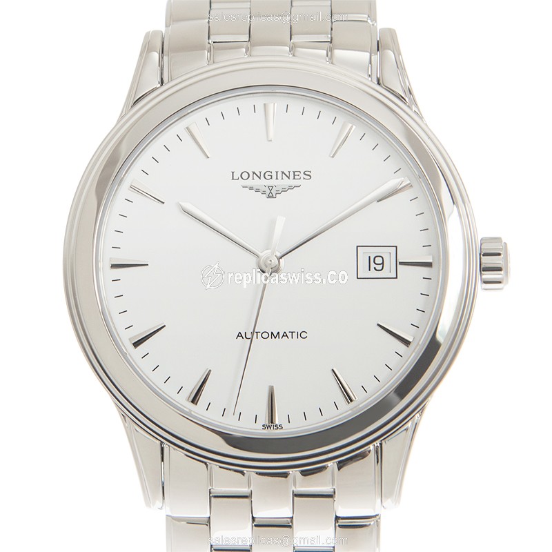 Luxurious Longines L4.984.4.12.6 Replica Watch | Automatic Movement, Gold Dial, Stainless Steel Case