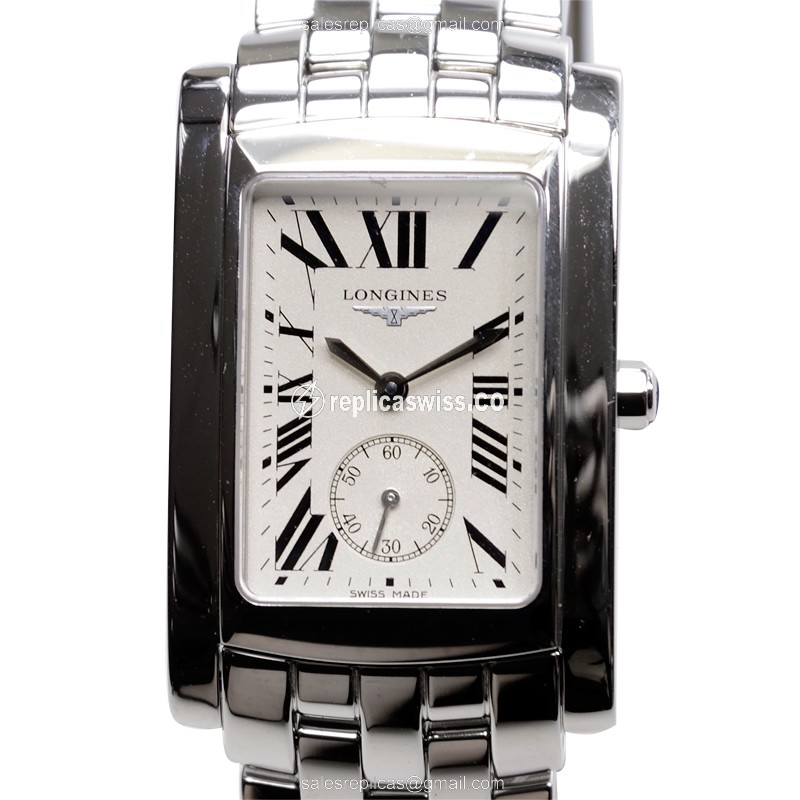 Luxurious Longines L5.655.4.71.6 Dolce Vita Replica, White Dial, Stainless Steel Case Watch
