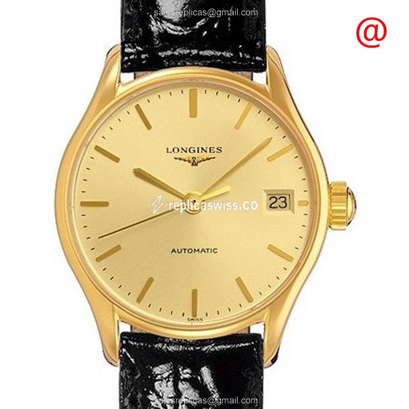 Luxurious Longines Lyre Replica in 18K Gold Case & Automatic Movement Watch