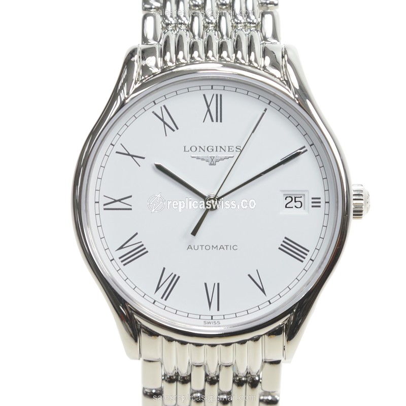 Luxurious Longines Lyre Replica Watch | Automatic Movement, White Dial | Steel Case & Band