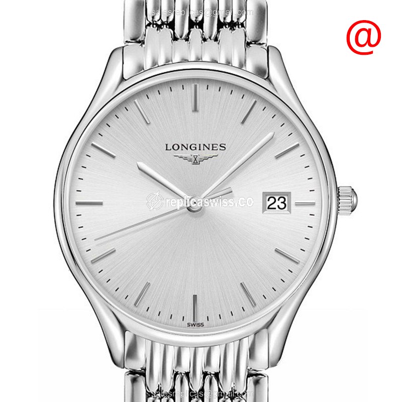 Luxurious Longines Lyre Replica Watch with Silver Dial & Steel Case