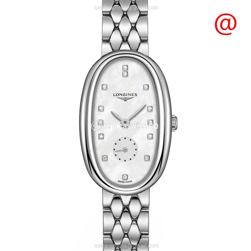 Luxurious Longines Symphonette Replica in Stainless Steel & White Dial, Automatic Movement Watch