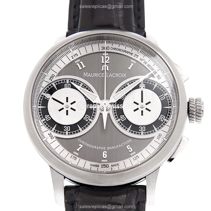Luxurious Maurice Lacroix MP7128-SS001-320 Replica Watch, Manual Wind, Stainless Steel Case with